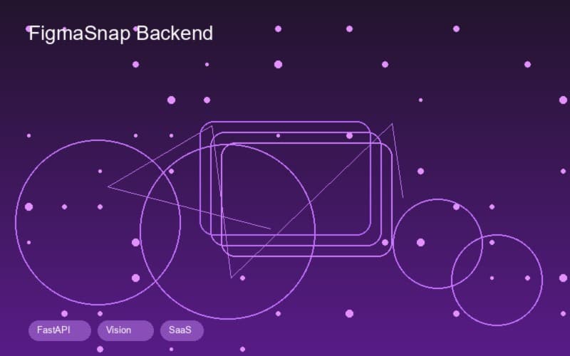 FigmaSnap.dev backend